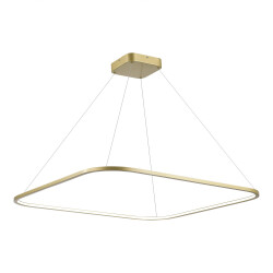 Фото ST610.243.52 Светильник подвесной ST-Luce Золотистый/Белый LED 1*47W 4000K Подвесные светильники
