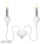 Фото 2 Бра iLamp Lady B88003-2 WH