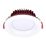 Фото 3 ST752.538.24 Св-к встр. Белый LED 1*24W 3000K 1 920Lm Ra80 100° IP44 D165xH54 100-240VV Встраиваемые светильники