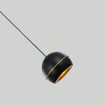 Фото 5 Подвесной светильник MD21001034-1A black/gold