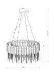 Фото 1 Подвесной светильник Maytoni MOD097PL-08CH