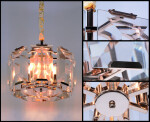 Фото 3 Люстра Harlow Crystal 8G nickel