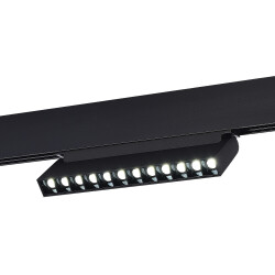 Фото ST372.406.12 Магнитный трековый светильник SMART Черный LED 1*12W 2700K-6500K 1 080Lm Ra90 36° IP20 SKYLINE 48