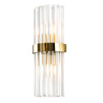 Фото 2 Бра Crystal Lux SORPRESA AP2 BRASS/TRANSPARENTE