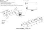 Фото 1 Бра Crystal Lux KANTO AP20W LED WH