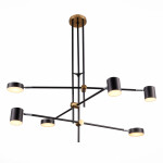 Фото 4 SL1604.432.06 Светильник потолочный ST-Luce Черный, Латунь/Черный LED 6*5W 3000K RODRIGO