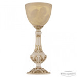 Фото 4 Настольная лампа с костяным фарфором AL79100L/15 WMG P1 Angel Bohemia Ivele Crystal