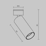 Фото 6 Потолочный светильник Technical C055CL-L12B2.7K-W-B