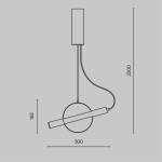 Фото 4 Подвесной светильник Maytoni MOD150PL-L5W3K