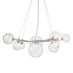 Фото 2 Люстра Wendt 9 grey/clear