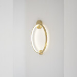 Фото 1 Бра Crystal Lux REAL AP18W LED BRASS