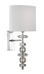 Фото 3 Бра Crystal Lux ARMANDO AP1.2 CHROME