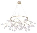 Фото 3 Светильник подвесной Crystal Lux EVITA SP45 D GOLD/TRANSPARENT