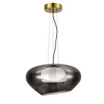 Фото 4 SL6019.313.01 Светильник подвесной ST-Luce Латунь/Дымчатый, Белый LED 1*20W 3000K FORAY