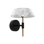 Фото 1 Настенный светильник MB21001018-1A black/gold