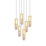 Фото 3 Подвесной светильник OM8201004-6 gold