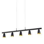 Фото 3 Подвесной светильник P0184-5A Black and Gold