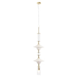 Фото 4 Светильник подвесной Crystal Lux VALENCIA SP1.3 GOLD