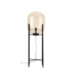 Фото 3 SL1050.525.01 Торшер ST-Luce Черный/Коньячный E27 1*40W (из 2-х коробок) БУРАСКА