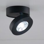 Фото 3 CL558031N Стамп Черный Св-к Накладной 10W*4000K