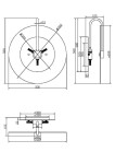 Фото 3 Настенный светильник (бра) Maytoni MOD305WL-03CH