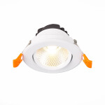 Фото 4 ST211.538.08.36 Св-к встр. Белый LED 1*8W 3000K 640Lm Ra80 36° IP20 D86xH50 220-240V Встраиваемые светильники