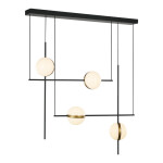 Фото 3 Потолочный светильник MD2062-4B black/brass