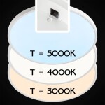 Фото 1 CL738400V Бейсик Белый Св-к Накл. LED 40W*Мульти