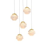 Фото 7 Подвесной светильник MD25030003-5A gold/clear