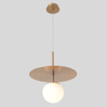 Фото 5 Светильник подвесной Crystal Lux UVA SP1.1 BRASS