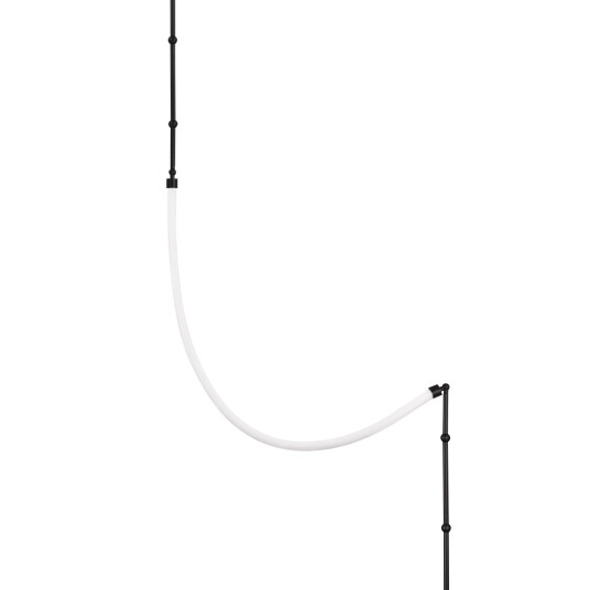 Фото SL6132.401.20 Светильник настенно-потолочный ST-Luce Черный/Белый LED 1*20W 3000K СЛЕЙТ