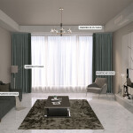 Фото 1 Торшеры Crystal Lux MAESTRO PT1 GOLD