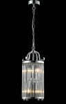 Фото 1 Светильник подвесной Crystal Lux TADEO SP4 D200 CHROME/TRANSPARENTE