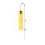 Фото 3 SL1145.191.01 Светильник настенный ST-Luce Хром/Янтарный E27 1*60W CALLANA