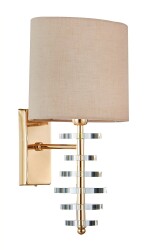 Фото Бра Crystal Lux ARMANDO AP1.2 GOLD
