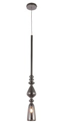 Фото Светильник подвесной Crystal Lux LUX NEW SP1 B SMOKE