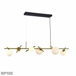 Фото Светильник подвесной iLamp Golden 2134-6L BR+MBK