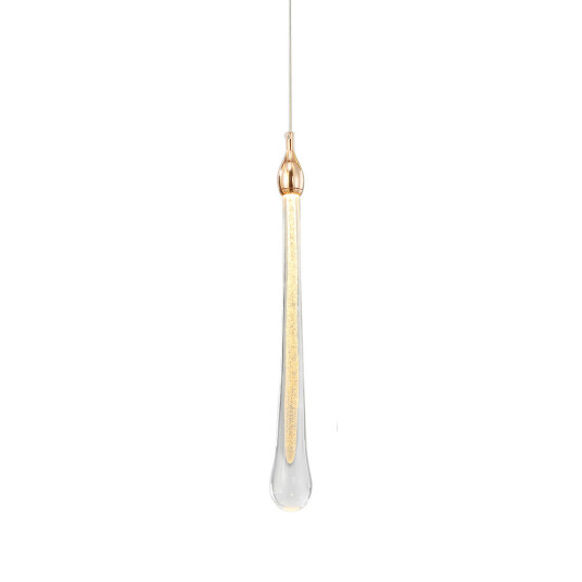 Фото Подвесной светильник Teardrop 1 gold