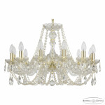 Фото Люстра хрустальная 101/12/240 G Bohemia Ivele Crystal