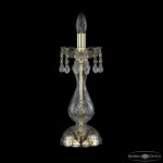 Фото Настольная лампа с хрустальными подвесками 1410L/1-35 G V0300 Bohemia Ivele Crystal
