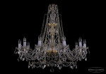 Фото Люстра хрустальная 1411/10/360/XL-87 G Bohemia Ivele Crystal