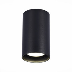Фото ST157.432.20 Светильник потолочный Черный LED 1*20W 3000K 1 600Lm Ra>90 60° IP44 D95xH150 220-265V Накладные светильники