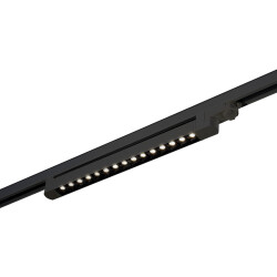 Фото ST662.446.15 Св-к трек. Черный LED 1*15W 4000K 1 200Lm Ra>90 48° IP20 L535xW33xH73 165-265V Трехфазная трековая система