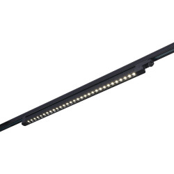 Фото ST662.446.30 Св-к трек. Черный LED 1*30W 4000K 2 400Lm Ra>90 48° IP20 L935xW33xH73 165-265V Трехфазная трековая система