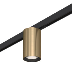 Фото ST671.346.09 Магнитный трековый светильник Латунь LED 1*9W 4000K 500Lm Ra>90 36° IP20 D45xH63 24V SUPER5