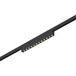 Фото ST666.446.10 Магнитный трековый светильник Черный LED 1*10W 4000K 430Lm Ra>90  IP20 L196xW10xH18 24V SUPER5