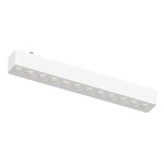 Фото ST673.546.12 Магнитный трековый светильник Белый LED 1*12W 4000K 710Lm Ra>90 36° IP20 L230xW26xH24 4 SKYFLAT