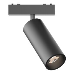 Фото ST677.446.18 Магнитный трековый светильник Черный LED 1*18W 4000K 1 060Lm Ra>90 >90 IP20 D55xH135 48 SKYFLAT