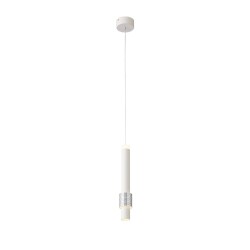 Фото SL1591.503.01 Светильник подвесной ST-Luce Белый, Алюминиевый/Белый LED 1*6W 3000K Подвесные светильники