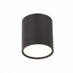 Фото ST113.442.05 Светильник потолочный Черный LED 1*5W 4000K 390Lm Ra>80 120° IP20 D68xH75 170-240V Накладные светильники